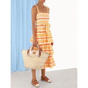 NWT Zimmermann Jude Tiered Lace Dress